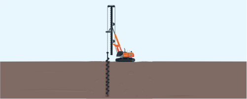 Estaca Hélice Contínua